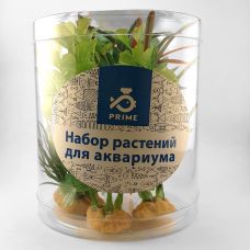 Набор пластиковых растений PRIME 4 шт. (70533)