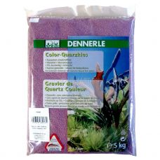 Грунт Dennerle Color Quartz Gravel фиолетовый 5кг