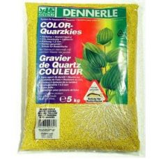Грунт Dennerle Color-Quarz желтый 5кг
