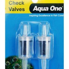 Обратный клапан Aqua One Air Line Check Valve Carded, для шланга 4/6 мм (2 шт/уп)